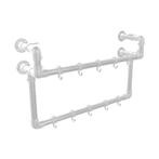 Industriële Steigerbuis Kapstok Bath | Staal 33.7 mm | Wand, Huis en Inrichting, Ophalen of Verzenden, Nieuw