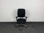 Bureaustoel Zwart Chroom Voetkruis, Huis en Inrichting, Bureaustoelen, Ophalen of Verzenden, Ergonomisch, Gebruikt, Bureaustoel