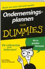 Ondernemingsplan voor Dummies / Voor Dummies 9789043008518, Verzenden, Zo goed als nieuw, P. Tiffany