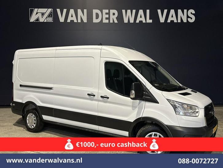 Ford Transit | 2.0 TDCI 130pk L3H2 Euro6 Airco | Navigatie |, Auto's, Bestelauto's, Dealer onderhouden, Te koop, Handgeschakeld