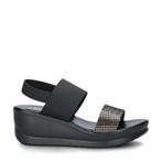 Nelson sandalen voor dames in het Zwart, Verzenden, Zwart, Nieuw, Sandalen of Muiltjes