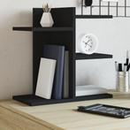 vidaXL Bureau organiser 42x21,5x42 cm bewerkt hout zwart, Verzenden, Nieuw in verpakking