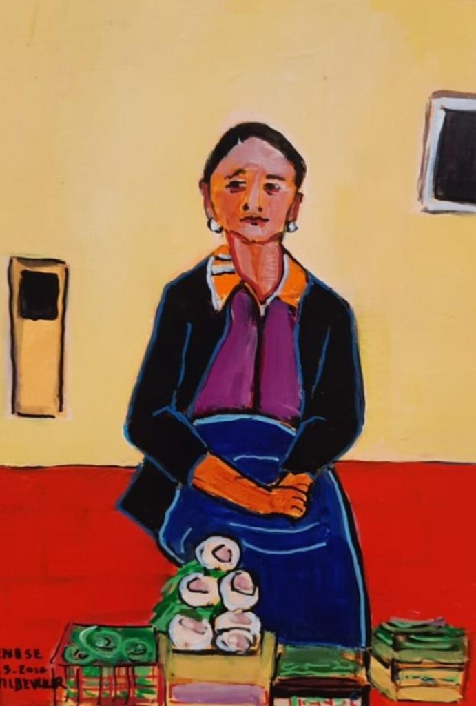 Acryl schilderij, Maya Wildevuur, Enise, 2010, Huis en Inrichting, Woonaccessoires | Schilderijen, Tekeningen en Foto's