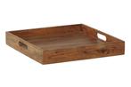 Elegant dienblad CIANO 40x40cm massief acaciahout met, Huis en Inrichting, Woonaccessoires | Vazen, Ophalen of Verzenden, Nieuw