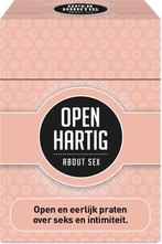 Openhartig - About Sex | Open Up! - Gespreksstarters, Hobby en Vrije tijd, Gezelschapsspellen | Kaartspellen, Verzenden, Nieuw
