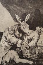 Francisco de Goya (1746-1828) after - Caprichos Blatt #40 De, Antiek en Kunst