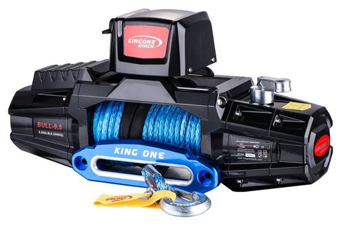 KingOne Winch - BULL-9.5 Synthetic Rope, Doe-het-zelf en Verbouw, Lieren en Takels, Ophalen of Verzenden