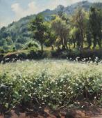 Ismael Subirana (1937) - Susurros entre flores blancas