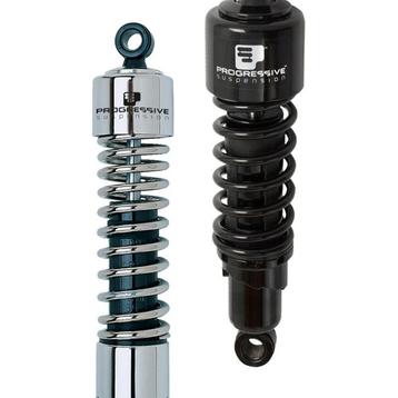 Progressive Harley 412 Series Shocks 14.0in - Black - beschikbaar voor biedingen