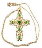 Zonder Minimumprijs - Halsketting - 9 kt. Geel goud, Zilver, Sieraden, Tassen en Uiterlijk, Kettingen, Nieuw