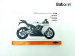 Instructie Boek KTM 1190 RC8 + RC8R 2008-2010 German, Verzenden, Gebruikt
