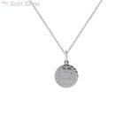 Zilveren collier sterrenbeeld tweelingen, Verzenden, Nieuw, Zilver