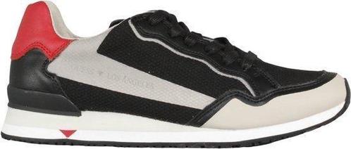 Guess - Maat 39 - Genova Heren Sneaker - Zwart/Grijs, Kleding | Heren, Schoenen, Verzenden