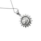 UnoAErre - Ketting met hanger - 18 karaat Witgoud