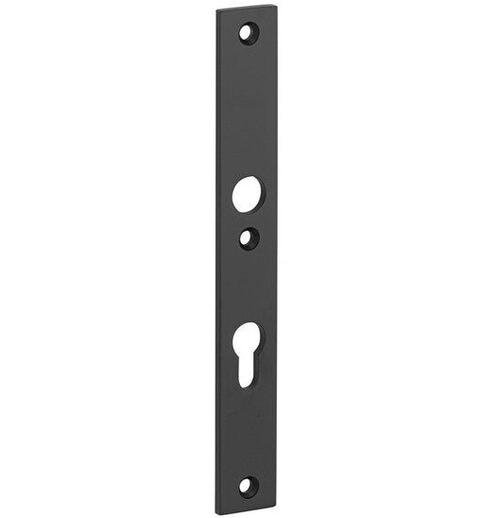 SKG3 rechthoekig smal schild PC55 binnen mat zwart, Doe-het-zelf en Verbouw, Hang- en Sluitwerk, Nieuw, Ophalen of Verzenden