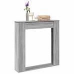 vidaXL Haardombouw 100x20x100 cm bewerkt hout grijs sonoma, Verzenden, Nieuw