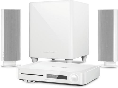 Harman Kardon BDS 485S Wit - 2.1 set met WiFi en Bluetooth, Audio, Tv en Foto, Stereo-sets, Zo goed als nieuw, Ophalen