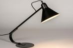 Rietveld Tafellampen - Zwart - Metaal, Huis en Inrichting, Lampen | Tafellampen, Verzenden, Nieuw