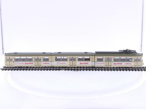 Schaal H0 Roco 52587 3-delige tram Doornkaat van de DB..., Hobby en Vrije tijd, Modeltreinen | H0, Gelijkstroom, Overige typen
