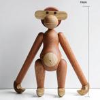 Nordic Design: houten Aap / Monkey - Teak, 28 cm, Nieuw