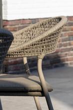 Sienna stapelbare dining tuinstoel rope venao latte Taste, Ophalen of Verzenden, Nieuw, Aluminium