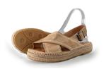 VIA VAI Sandalen in maat 37 Beige | 10% extra korting, Verzenden, Beige, Sandalen of Muiltjes, Zo goed als nieuw