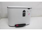 Brabantia Bo Prullenbak - 2-vaks Afvalscheiding - 11 + 23, Huis en Inrichting, Woonaccessoires | Prullenbakken, Verzenden, Zo goed als nieuw