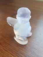 Lalique - René Lalique - sculptuur, Cherub - 8 cm - Kristal, Antiek en Kunst, Antiek | Glas en Kristal