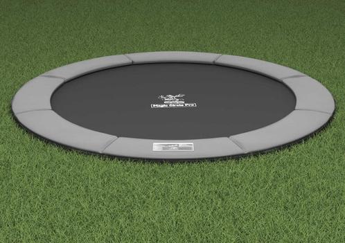 Flat to the Ground Trampoline Magic Circle Pro Grey 410 cm, Kinderen en Baby's, Speelgoed | Buiten | Trampolines, Nieuw, Ophalen of Verzenden