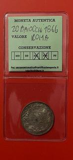 Italië. Pio IX. 20 Baiocchi 1866 (Zonder minimumprijs)
