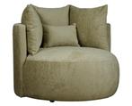 Fauteuil Ravi draaibaar - Loveseat - Zand, Ophalen of Verzenden, Nieuw