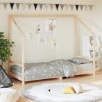 vidaXL Kinderbedframe 80x200 cm massief grenenhout, Kinderen en Baby's, Kinderkamer | Bedden, Verzenden, Nieuw