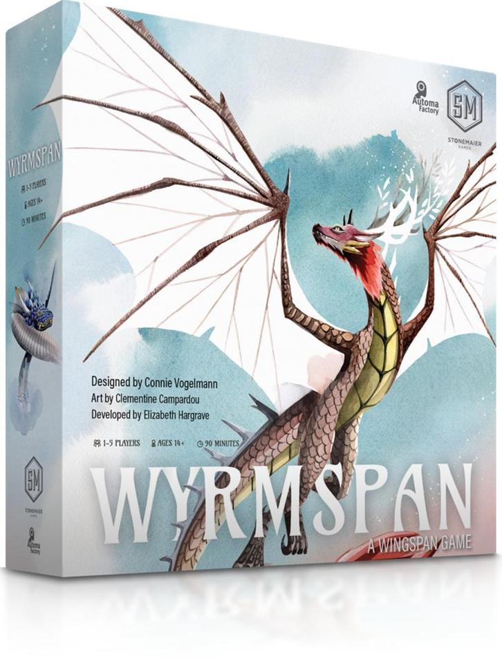Wyrmspan | Stonemaier Games - Gezelschapsspellen, Hobby en Vrije tijd, Gezelschapsspellen | Bordspellen, Nieuw, Verzenden