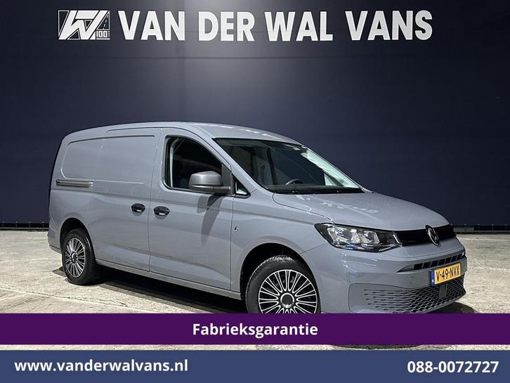 Volkswagen Caddy Cargo Maxi | 2.0 TDI 102pk L2H1, Auto's, Bestelauto's, Dealer onderhouden, Lease, Handgeschakeld, Diesel, Zilver of Grijs