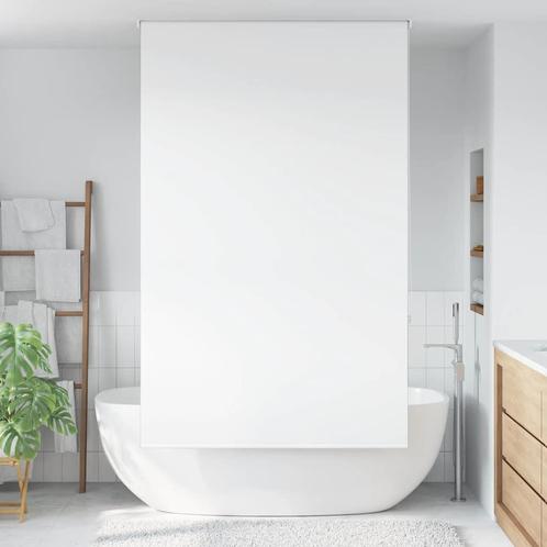 vidaXL Doucherolgordijn 130x240 cm stofbreedte 126 cm, Huis en Inrichting, Stoffering | Gordijnen en Lamellen, Wit, Nieuw, Verzenden