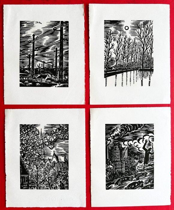 Frans Masereel (1889-1972) - Mijn Land, Antiek en Kunst, Antiek | Overige Antiek