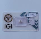 1 pcs Diamant (Natuurlijk) - 0.40 ct - Rond - K - SI2 -, Nieuw