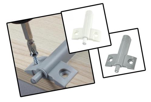 Set van 10 opbouw deurdempers (wit, inclusief schroefjes), Doe-het-zelf en Verbouw, Gereedschap | Handgereedschap, Nieuw, Ophalen of Verzenden