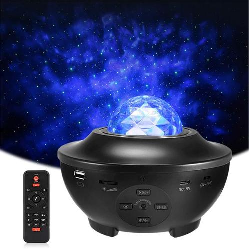 Sterren Projector met Afstandsbediening - Bluetooth, Huis en Inrichting, Lampen | Overige, Nieuw, Verzenden