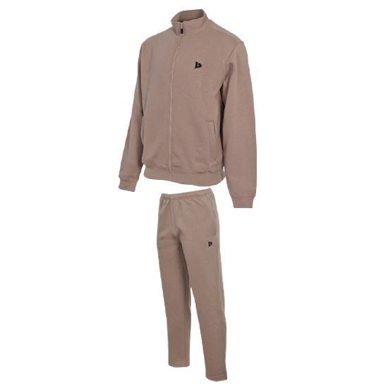 Donnay Donnay Heren - Joggingsuit Charlie - Taupe Grey, Kleding | Heren, Broeken en Pantalons, Nieuw, Verzenden