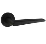 Deurklink Vigo op rond rozet PVD zwart, Verzenden, Nieuw