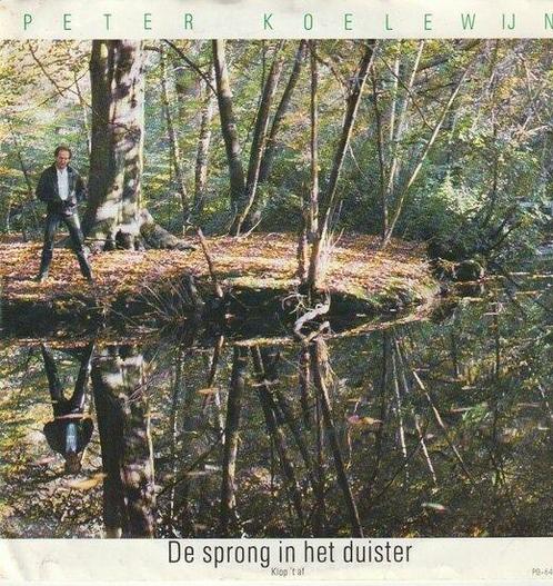 Peter Koelewijn - De sprong in het duister + Klop t af (..., Cd's en Dvd's, Vinyl | Nederlandstalig, Verzenden