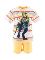 SALE -29% | Jurassic World Pyjama Jurassic Park wit/geel |, Kinderen en Baby's, Nieuw, Verzenden