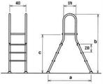Zwembadtrap A-Frame, Verzenden, Nieuw