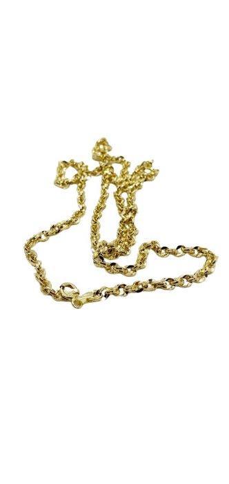 Ketting - 14 karaat Geel goud, Sieraden, Tassen en Uiterlijk, Antieke sieraden