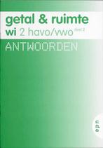 Getal en Ruimte / 2 havo/vwo deel 2 / deel Antwoorden, Boeken, Schoolboeken, Verzenden, Zo goed als nieuw, L.A. Reichard