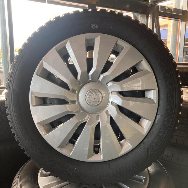 Skoda Scala | 16” winterset winterbanden + velgen | 1025-41, Auto-onderdelen, Banden en Velgen, 16 inch, Winterbanden, 205 mm