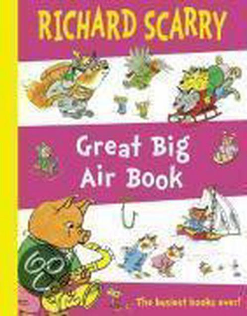 Great Big Air Book 9780007189441 Richard Scarry, Boeken, Overige Boeken, Gelezen, Verzenden