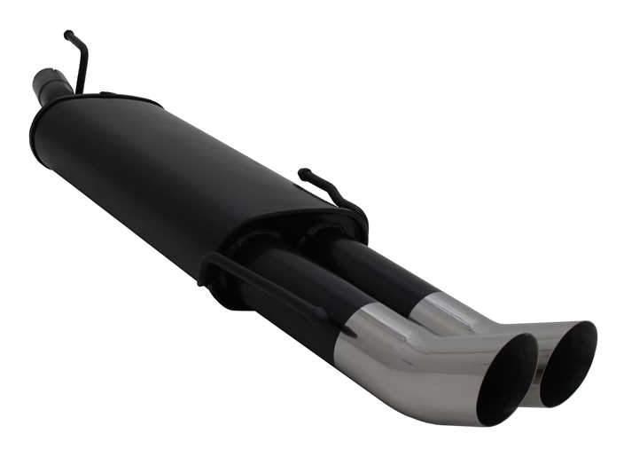 Novus sportuitlaat Opel Astra F Cabrio 2x76mm DTM einddemper, Auto-onderdelen, Uitlaatsystemen, Nieuw, Verzenden