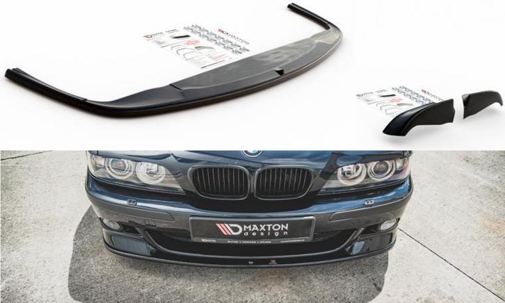 Maxton Front Spoiler + Splitters BMW 5 Serie E39 M5 B3162, Auto-onderdelen, Carrosserie en Plaatwerk, Nieuw, BMW, Voor, Links